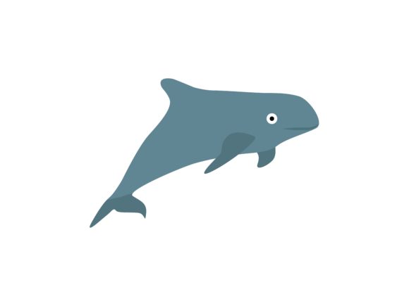 Dolphin Fish Animal: A Playful Design Asset for Every Creator