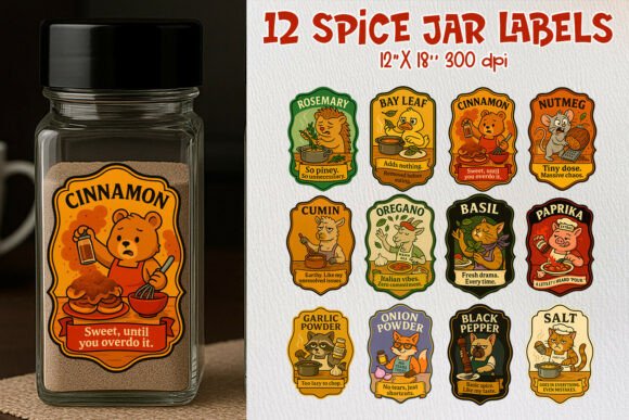 Inject Personality into Your Pantry with These Labels