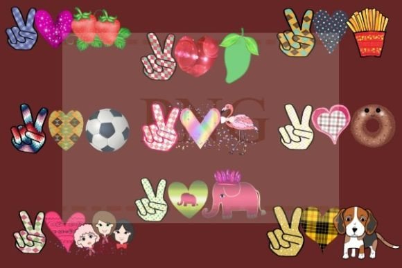 Peace Love Animal, Food Png: Design With Joy