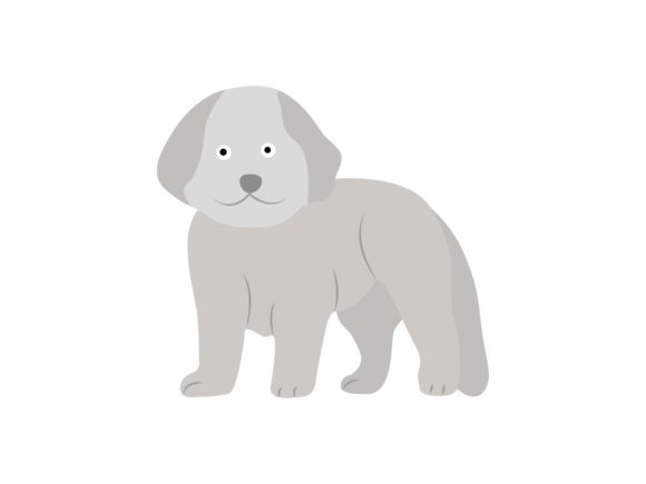 Tanding Poodle Dog Animal: A Playful Design Asset