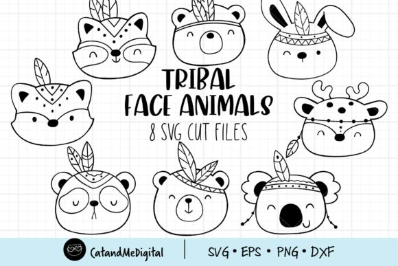 Tribal Face Animal Svg: Unlocking Raw Energy for Your Designs