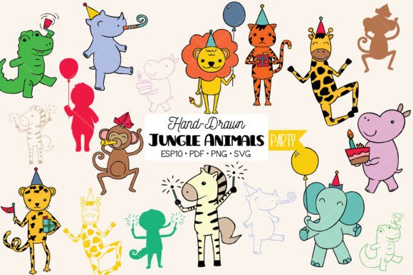 Unleashing Creativity with Jungle Animal Birthday Characters