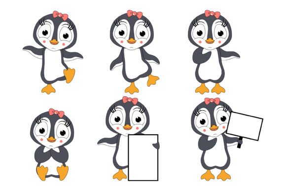 Using the Cute Penguin Illustration for Better Branding